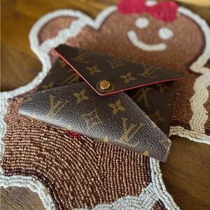 AUTHENTIC Louis Vuitton Medium Kirigami Pochette Insert Coquelicot